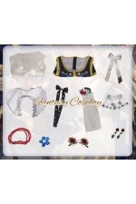 Identity V Perfumer Judith the Dove White Lolita Dress Cosplay Costume